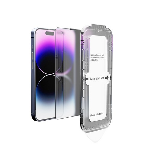 [OKㅣ강추] WOVTE 이지툴 고화질 지문방지 강화유리 액정보호필름 2매 세트 [OKNOWㅣ추천상품]