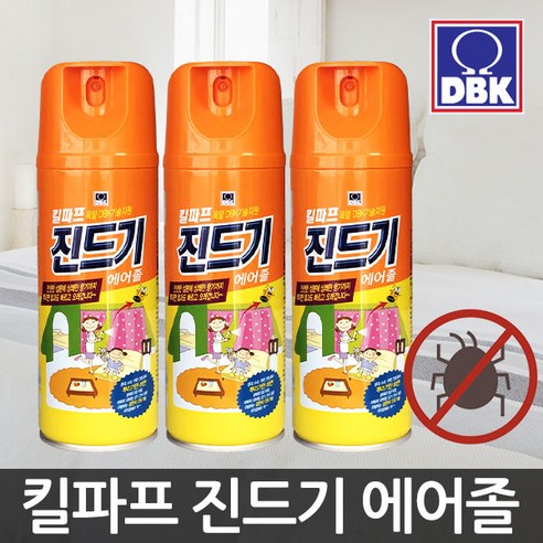 킬파프 진드기 에어졸 300ml 살충제, 12개