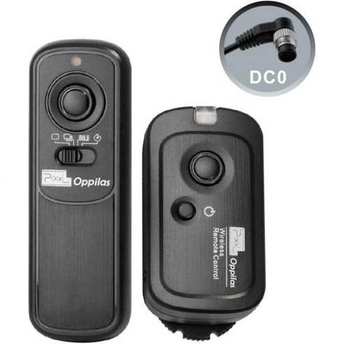 Pixel Wireless Remote Commander Shutter Release Oppilas DC0 Control for Nikon Fujifilm Cameras Rep, Pixel Wireless Remote Commande