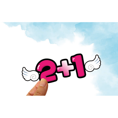 매장 상품이벤트 원플러스원 투플러스원 안내 pop미니쇼카드, 1+1, 1장 - 쇼카드 | 쿠팡