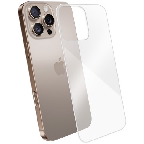 아이폰 16 프로 맥스 호환 후면 강화유리 풀커버 보호필름, 1개 아이폰16강화유리 아이폰 16 프로 맥스 호환 후면 강화유리 풀커버 보호필름, 1개 아이폰16강화유리