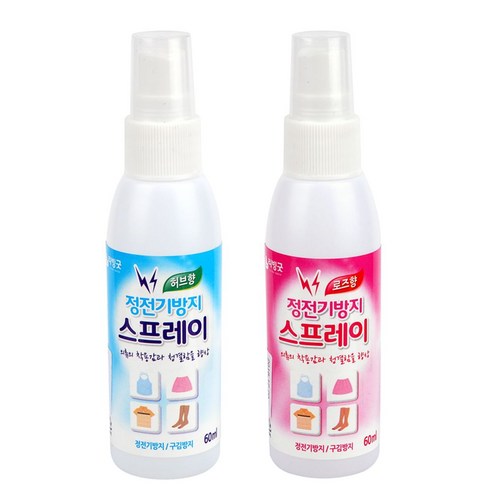 주비엘코리아 [3개묶음] 방지 60mL 정전기 스프레이 RW96E4E3 - 정전기방지용품 | 쿠팡