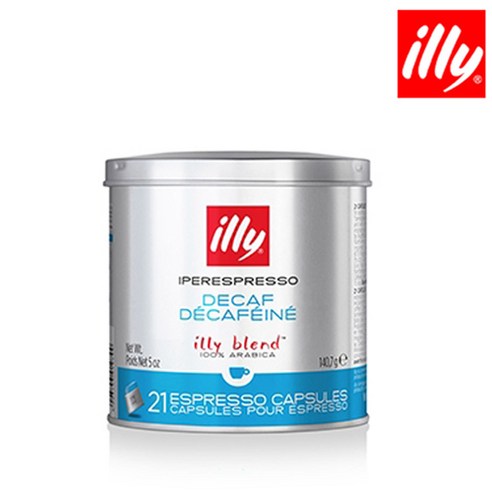 밤에도 향긋한 커피 한 잔의 여유, 일리 디카페인 캡슐