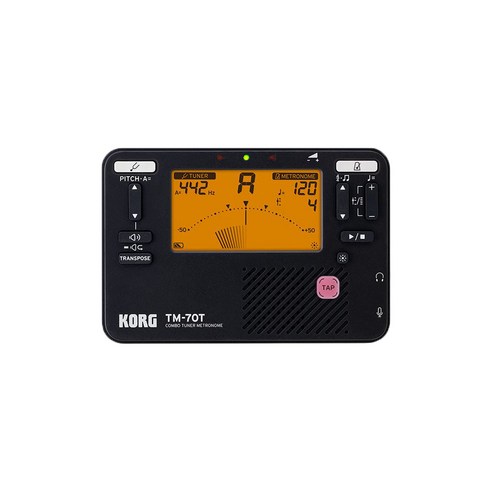 KORG 전자박자기 TM70T-코르그 메트로놈 TM-70T 메트로튜너, 화이트