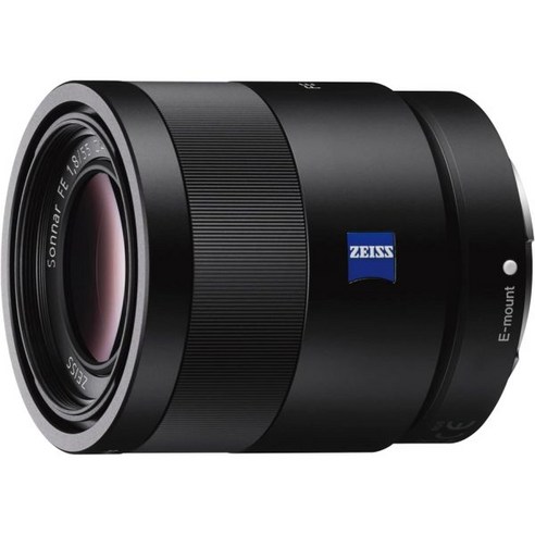 Sony SEL55F18Z 단일 초점 렌즈 Sonnar T FE 2.2인치55mm F1.8 ZA E 마운트 1.4인치35mm 풀 사이즈, Single Item