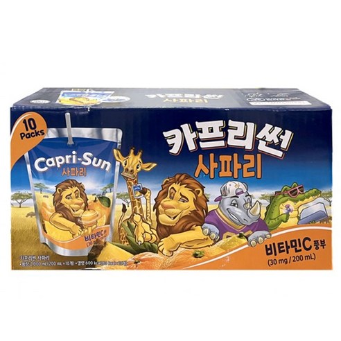 농심 카프리썬 사파리, 2L, 1개