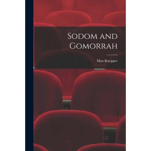 (영문도서) Sodom and Gomorrah Paperback, Hassell Street Press, English, 9781014127495