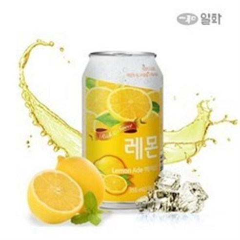 일화 [1+1] 레몬 에이드 350ml 24캔 (총48캔)+렛츠고릴라 음료증정, 1세트