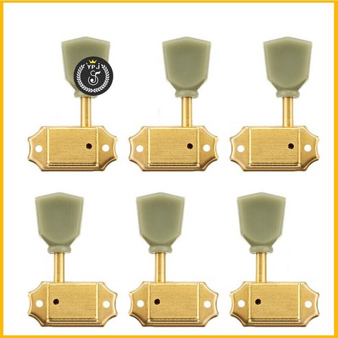 레트로 Gibson 일렉트릭 기타 튜닝 페그 튜너 머신 헤드 키 좌우 기타 부품 액세서리 3L3R, 1개