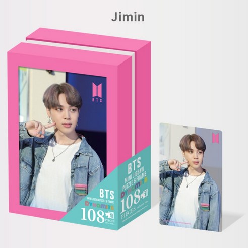 BTS 방탄소년단 굿즈 포토 직소퍼즐108PCS 정국 뷔 지민 제이홉 슈가 진 RM Dynamite