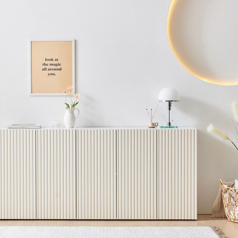 공간에 감성을 더하는 프린홈 벨리체 1100 템바보드 수납장