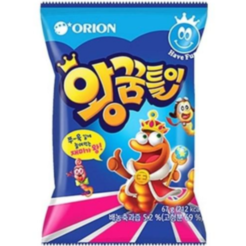 [달콤진] 오리온 왕꿈틀이 67g