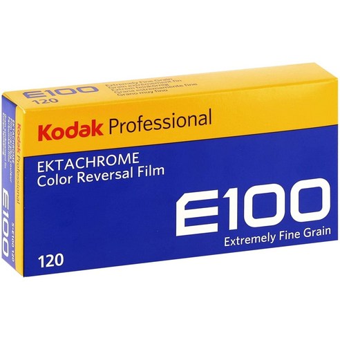 Kodak 코닥코닥 120 엑타크롬 E100G 컬러 슬라이드 필름5팩, 기본