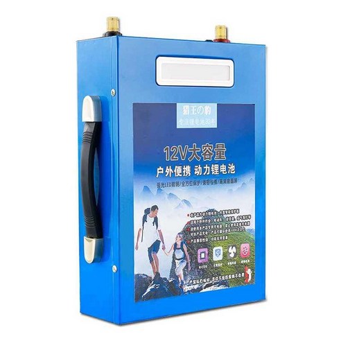 리튬 배터리 12V 대용량 카라반 인삼염 농업용 부품, Foot A100A (충전기백팩+선물)