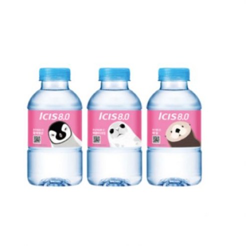 롯데칠성 아이시스8.0 500ml 20병 유라벨/무라벨 랜덤 발송 고급 생수 미네랄 워터 마시는 건강 물 먹는 샘물, 20개