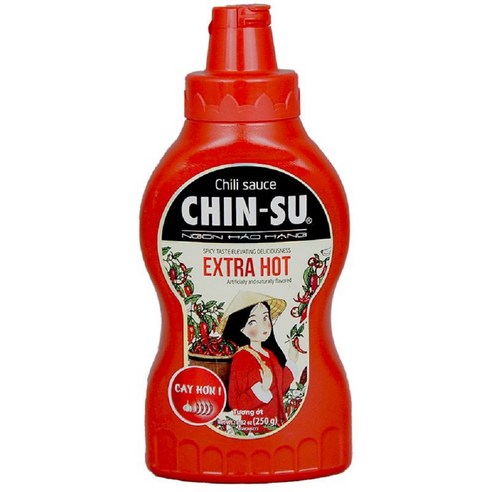 베트남 친수 칠리소스 엑스트라핫 똥옷 CHINSU TUONG OT extra hot, 6개, 250g