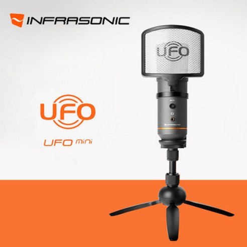 인프라소닉 UFO mini 올인원 방송용 콘덴서 마이크, UFO mini WH