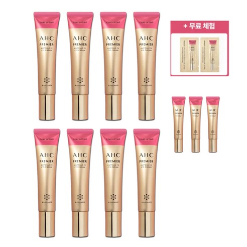 AHC 아이크림 시즌12 프리미어 앰플인 코어리프팅 40ml 8개+12ml 3개+증정까지, 1개