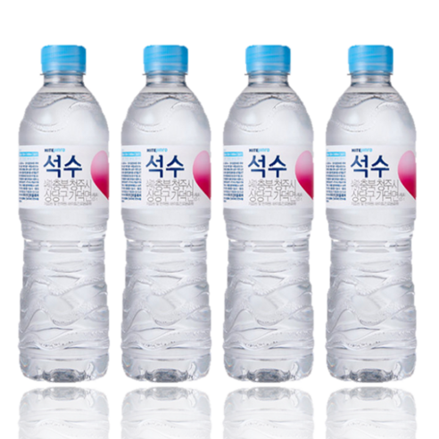 라벨있는 진로물 석수 500 가정용 사무실용 깨끗한 국산생수, 500ml, 20개
