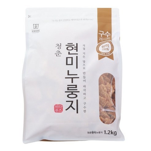 비타푸즈 청춘현미누룽지