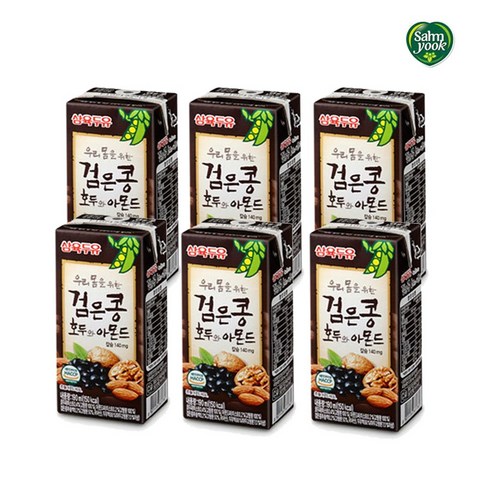 삼육 검은콩호두아몬드테트라 190ml, 32개