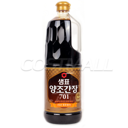 샘표 양조간장 701 1.7L 간장 코스트코 진간장 몽고 코스트코, 2개