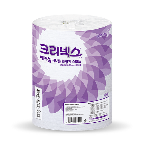 크리넥스 에어셀 점보롤 화장지: 편안함, 위생, 가치의 완벽한 조화