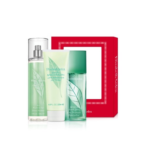 엘리자베스아덴 그린티 3종세트(향수100ml+바디로션200ml+미스트236ml), 1개