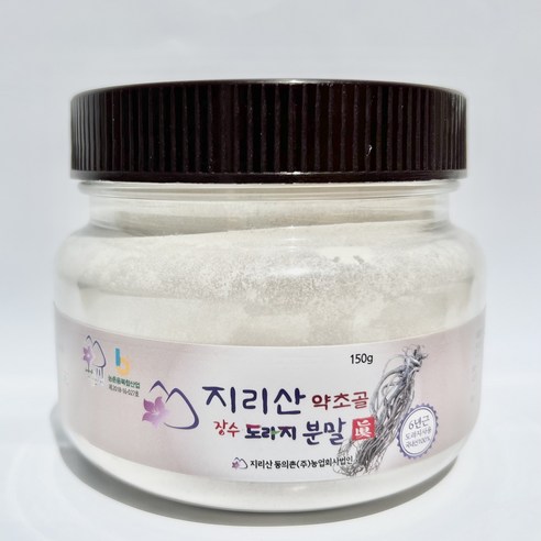 지리산 6년장수 약도라지 도라지가루 150g, 1개