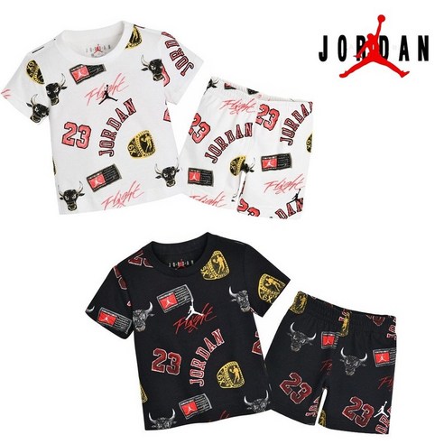 [매장정품] 나이키 NIKE 키즈 조던 23 링 AOP 아기상하세트 N242ST897P