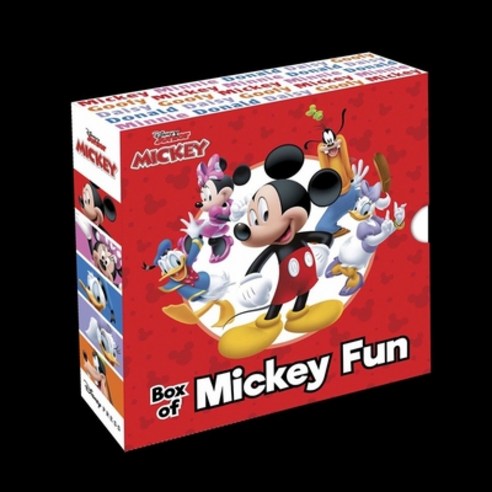 (영문도서) Disney Junior Mickey Box of Mickey Fun Boxed Set, Disney Press, English, 9781368060820