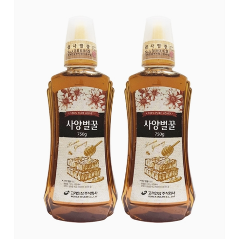 고려인삼 사양벌꿀, 1개, 750g