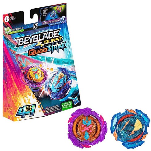 승리의 쾌감! Beyblade 버스트 쿼드스트라이크로 짜릿한 배틀을 경험하세요! 베이블랩