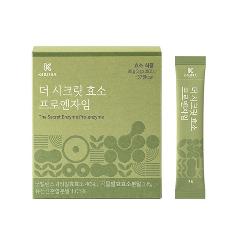 케이뉴트라 더 시크릿 프로엔자임 효소 30p, 90g, 1개
