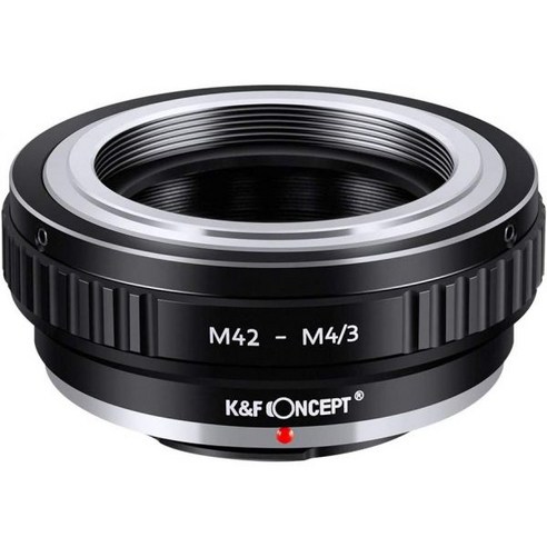 캐논 EOSEF/EFS M4/3Micro Four Thirds MFT 올림푸스 펜 및 파나소닉 루믹스 카메라와 호환되는 KF 컨셉 렌즈 마운트 어댑터 1653824, MD-M4/3