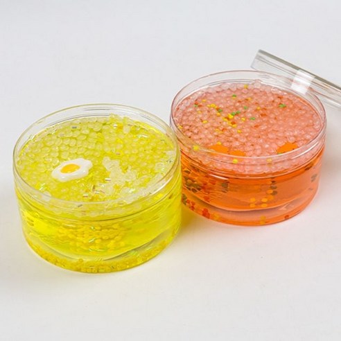 쫀득한 밥알의 유혹! 볶음밥 슬라임, 스트레스 해소템일까? 띵이슬라임