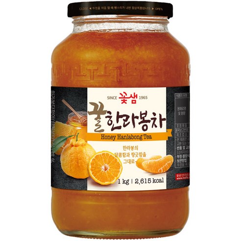 꽃샘 꿀한라봉차 1kg, 2개, 1개입, 2개