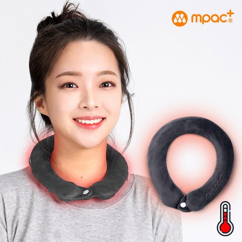 엠팩플러스 히트링 넥워머 넥히터 목난로, 차콜