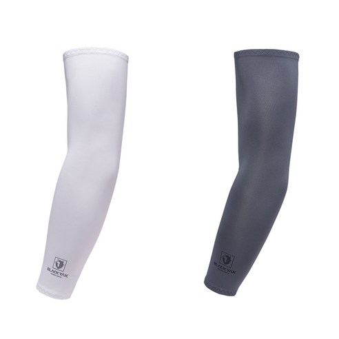 블랙야크 쿨토시 1+1, 화이트+그레이 팔토시