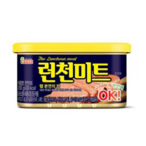 롯데햄 런천미트, 200g, 24개