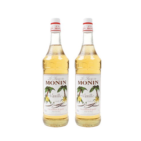 모닌 바닐라시럽 1000ml 2개세트, 1L, 2개