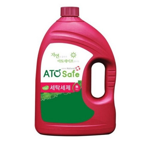 아토세이프 용기형 액상세제 본품, 2.5L, 4개