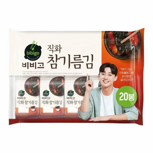 CJ 요리학원 친정 큰댁 식당 반찬 진수성찬 비비고 직화 참기름김4.5gX 20EA 진국 감칠맛, 29개, 4.5g