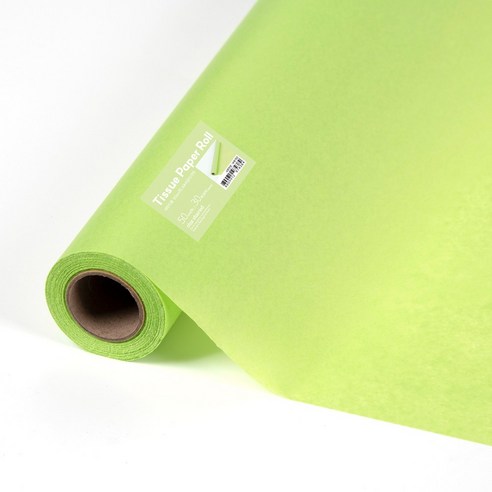 star starred 색화지 롤 (Tissue Paper Roll), 50cm(폭) 30M(길이) 연두, 1개