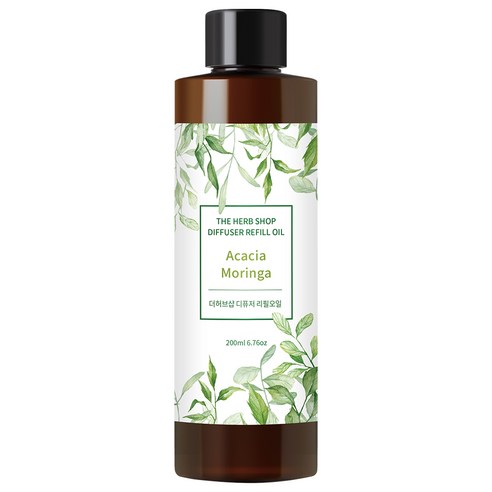 명품 브랜드 더허브샵 프리미엄 리필오일, 1개, 200ml, 아카시아모링가