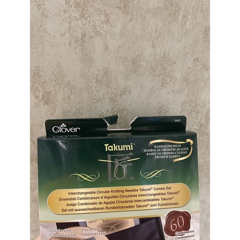 섬세한 손길로 피어나는 예술, r 타쿠미 콤보 교체 대바늘 세트와 함께 타쿠미콤보