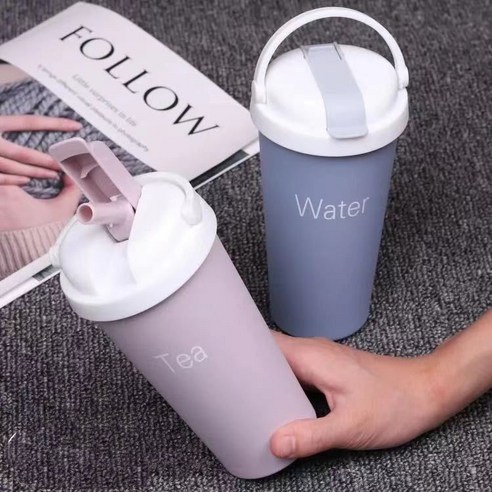 보온병 컵 물 컵 밀짚 커피 컵, 컵 컵 브러시, 차 누출: 380ml - 가격 변동 추적 그래프 - 역대가