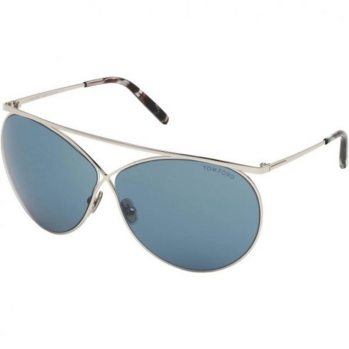 Tom Ford 337717 선글라스 경량 톰포드 TF761 16V 은색 프레임 파랑