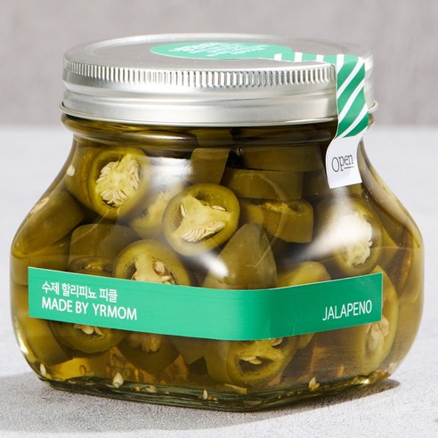 국내산 수제 할라피뇨 피클 450g (아삭한 할라피뇨 피클 ), 1개