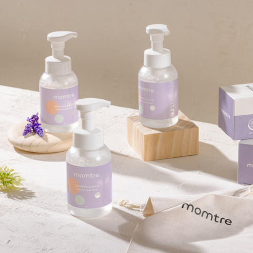 섬세한 거품으로 전하는 깨끗함과 촉촉함, 맘뜨레 아기 샴푸앤바스